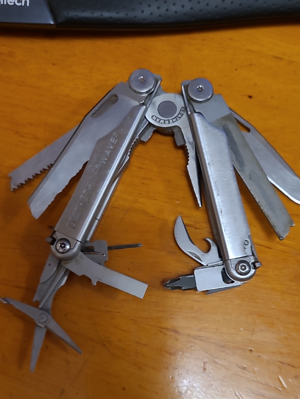Leatherman Wave With Pouch. Used. Good Condition